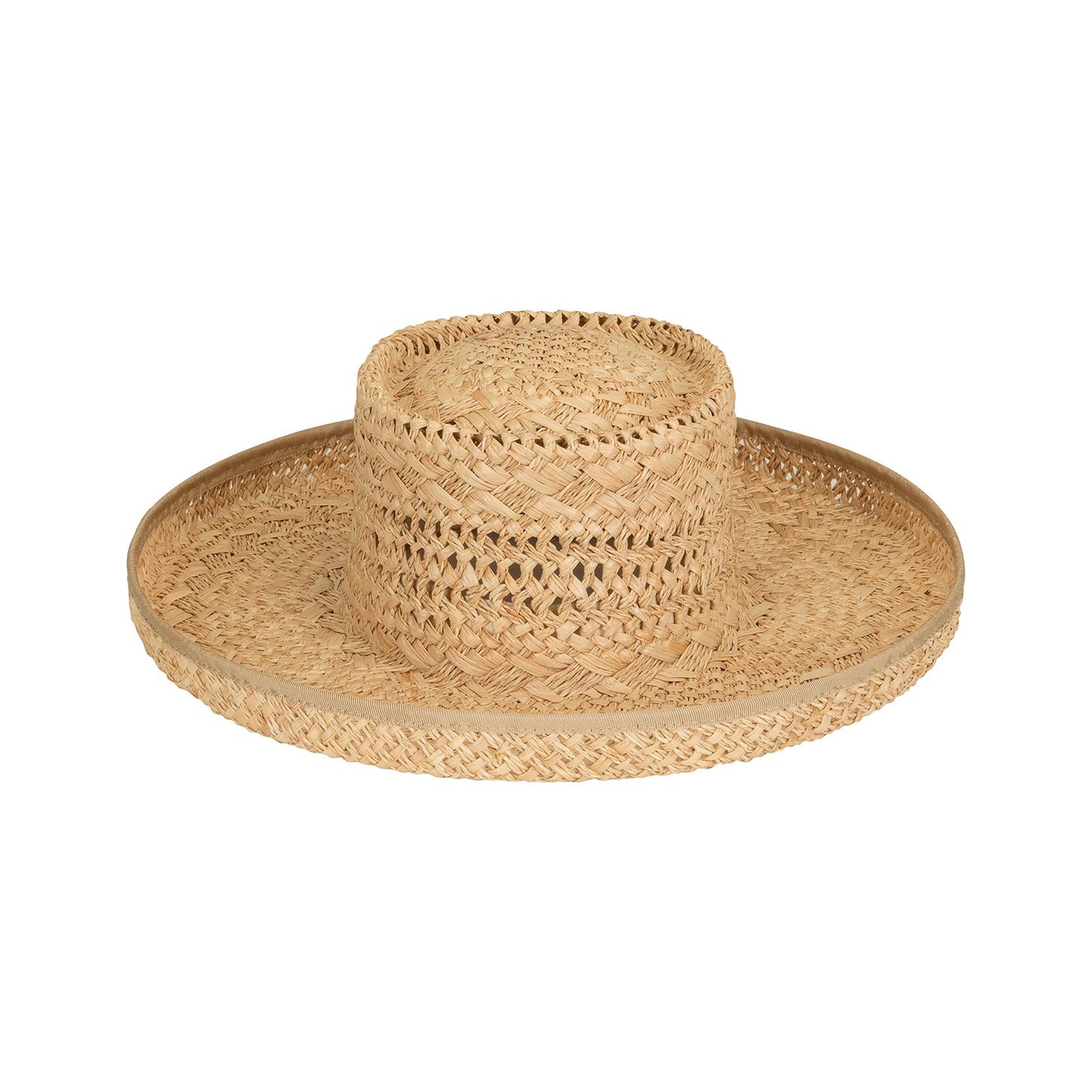 Lawson Boater - Raffia