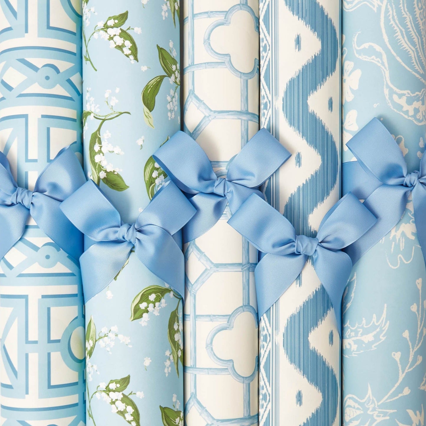 Blue Lily of the Valley Wallpaper