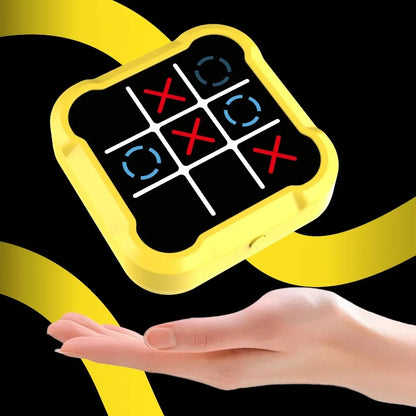 1Pcs Tic-Tac-Toe Board Games for Adults Kids Montessori Puzzle Table Game Chess Set Portable Portable Table Games Tic-Tac-Toe