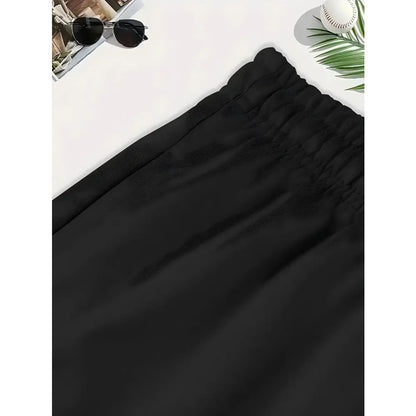 Women's Summer Casual Versatile Mid-Length Five-Quarter Beach Shorts