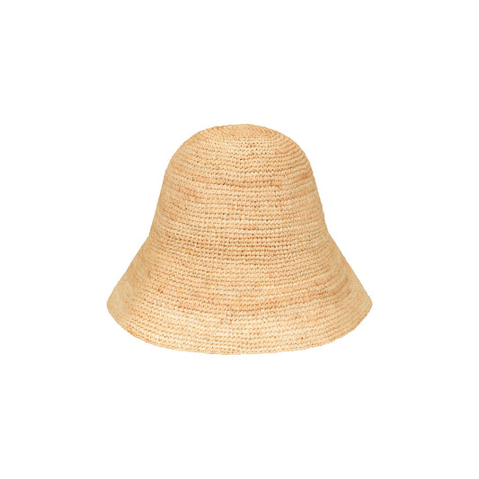Shoal Bucket - Raffia Crochet - Packable