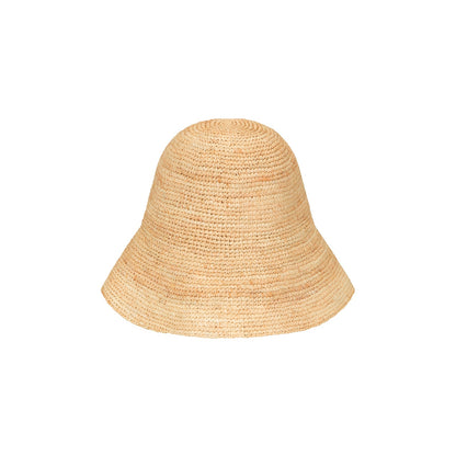 Shoal Bucket - Raffia Crochet - Packable