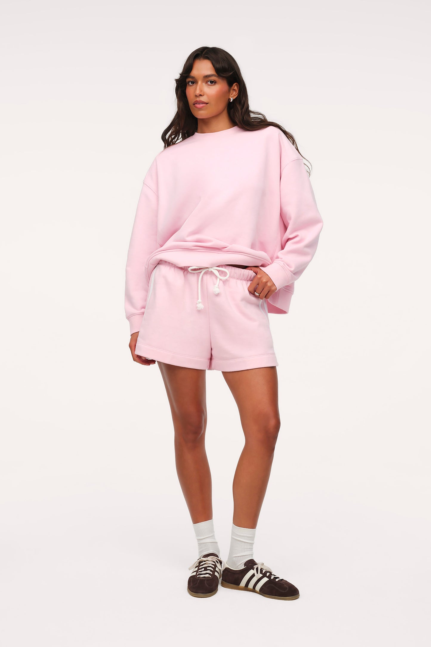 French Terry Track Short Set | Bon Bon