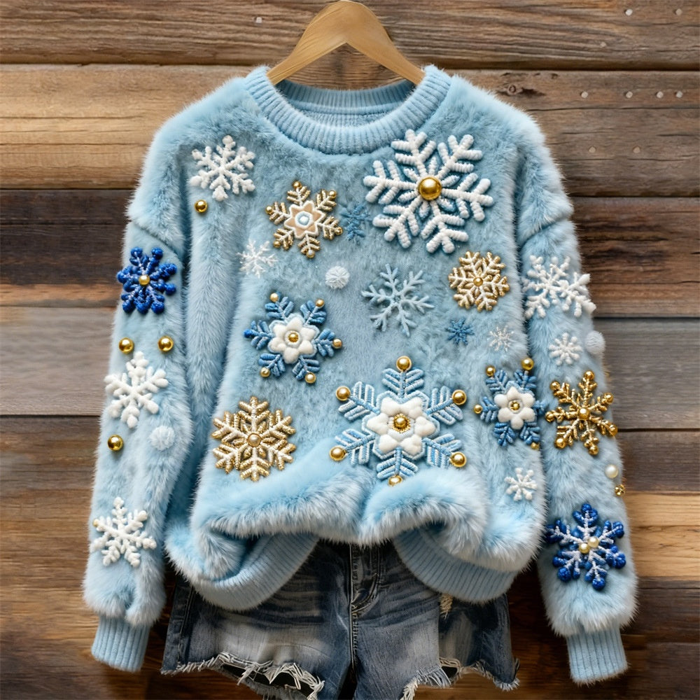 Christmas Retro Green Unisex Sweater