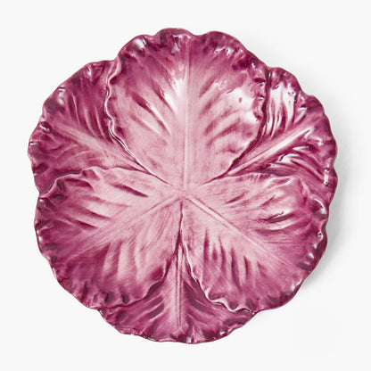 Aubergine Serena Cabbage Starter Plate