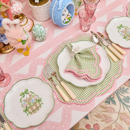 Pink Theodora Tablecloth