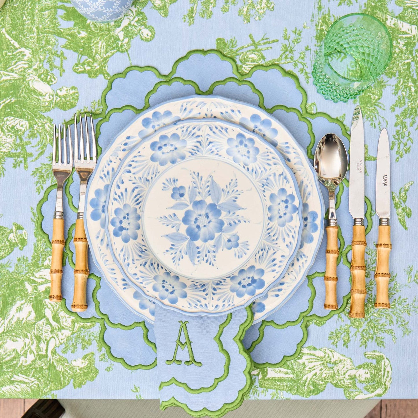 Blue Pandora Starter Plates (Set of 4)