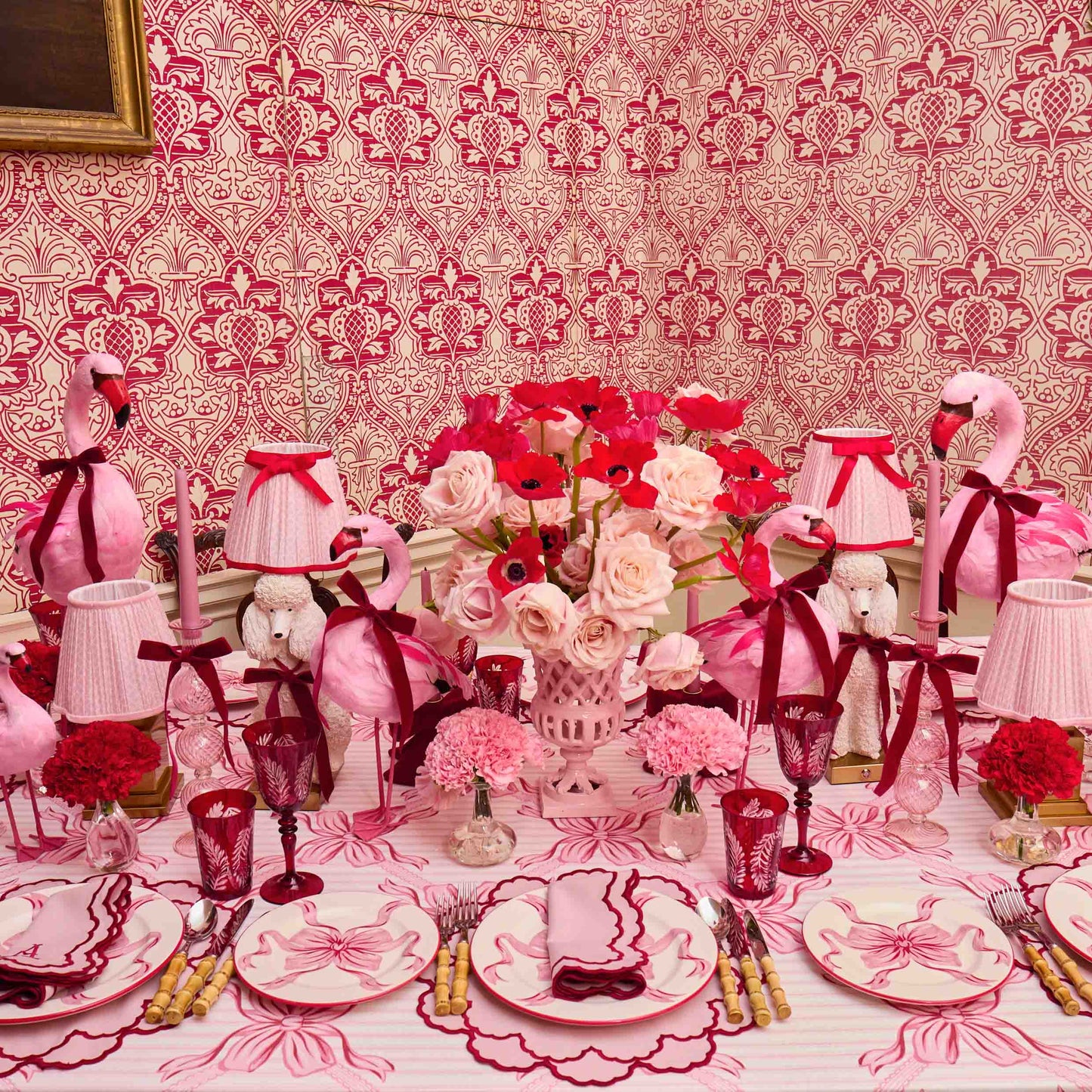 Faye Flamingo Family