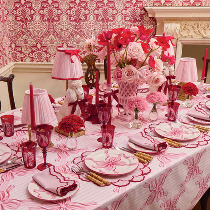 Pink & Red Lily Placemats (Set of 4)