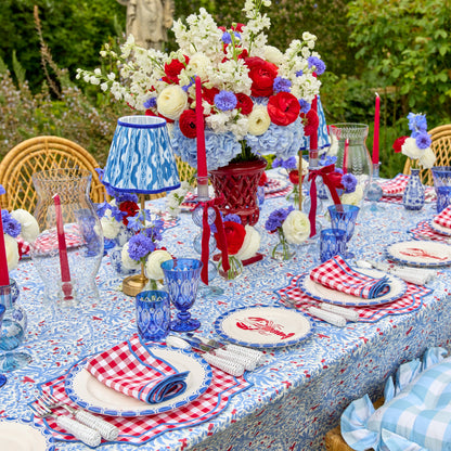 Red Gingham Felix Napkins (Set of 4)