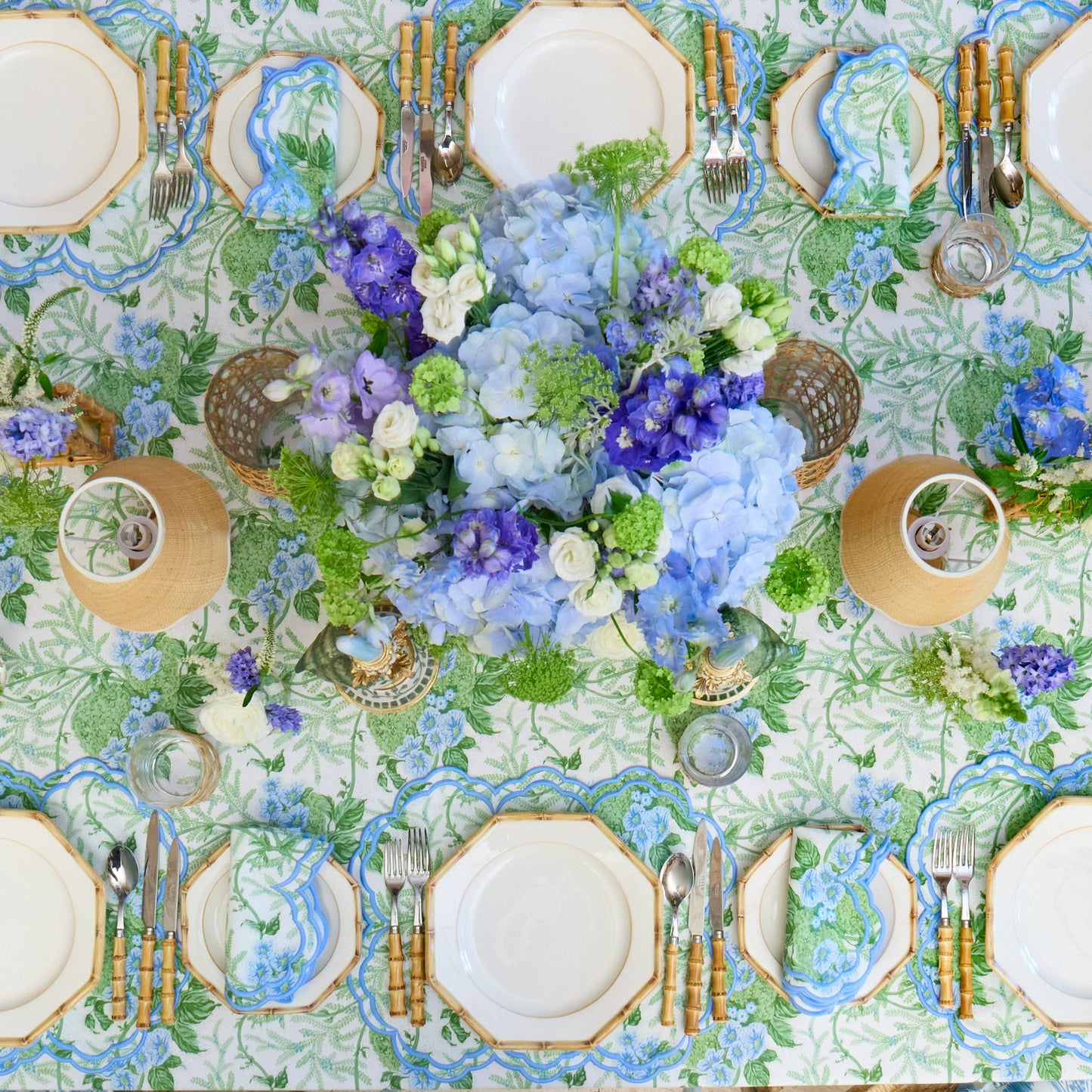 Isabel Bamboo Dinner & Starter Plates (Set of 8)