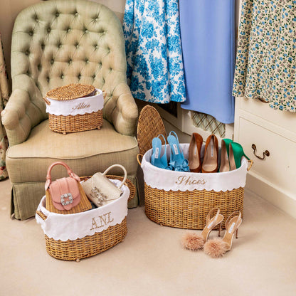 Isabella Rattan Basket (Extra Small)