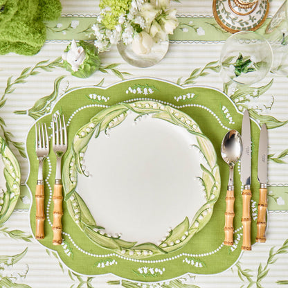 Lily of the Valley Dinner Plates (Set of 4)
