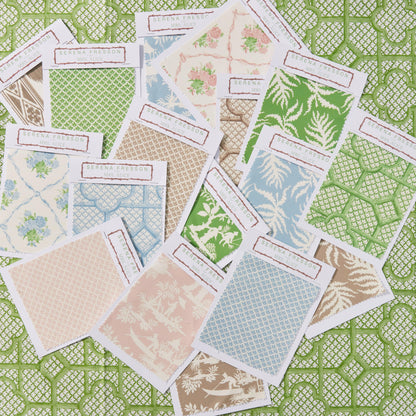 Putty Lotus Flower Fabric