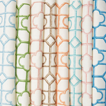Green Shaded Bamboo Fabric